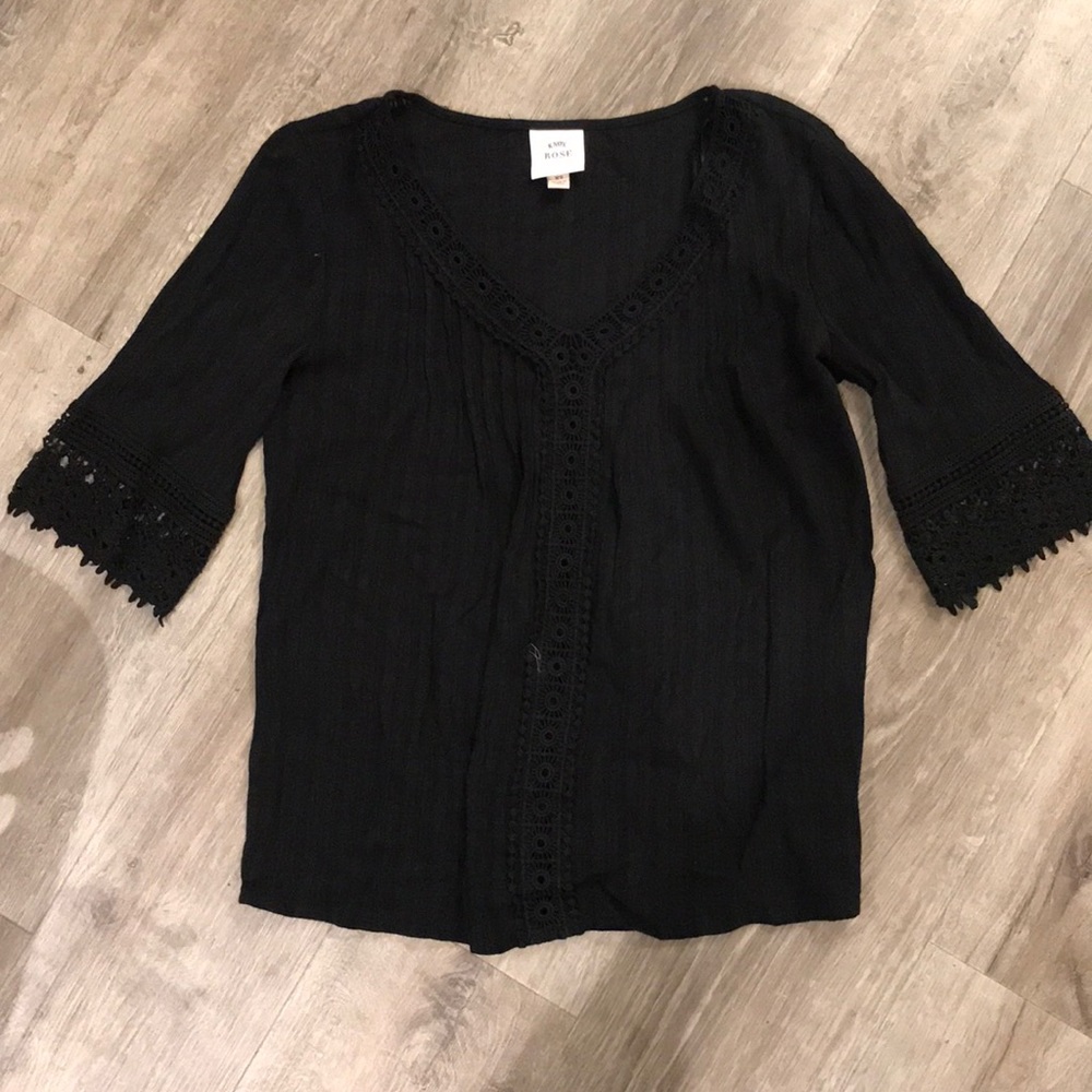Boho flowy top